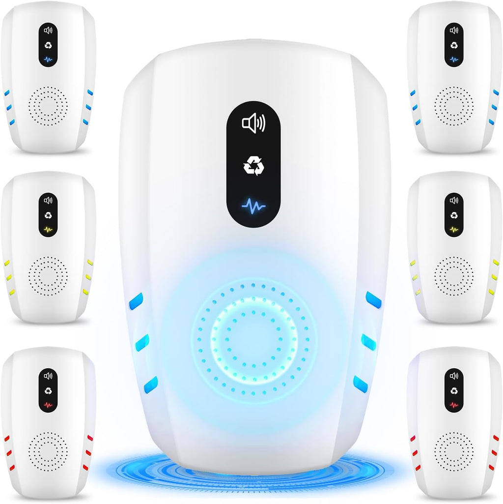 JQELY™ Ultrasonic Pest Repeller 6-Pack