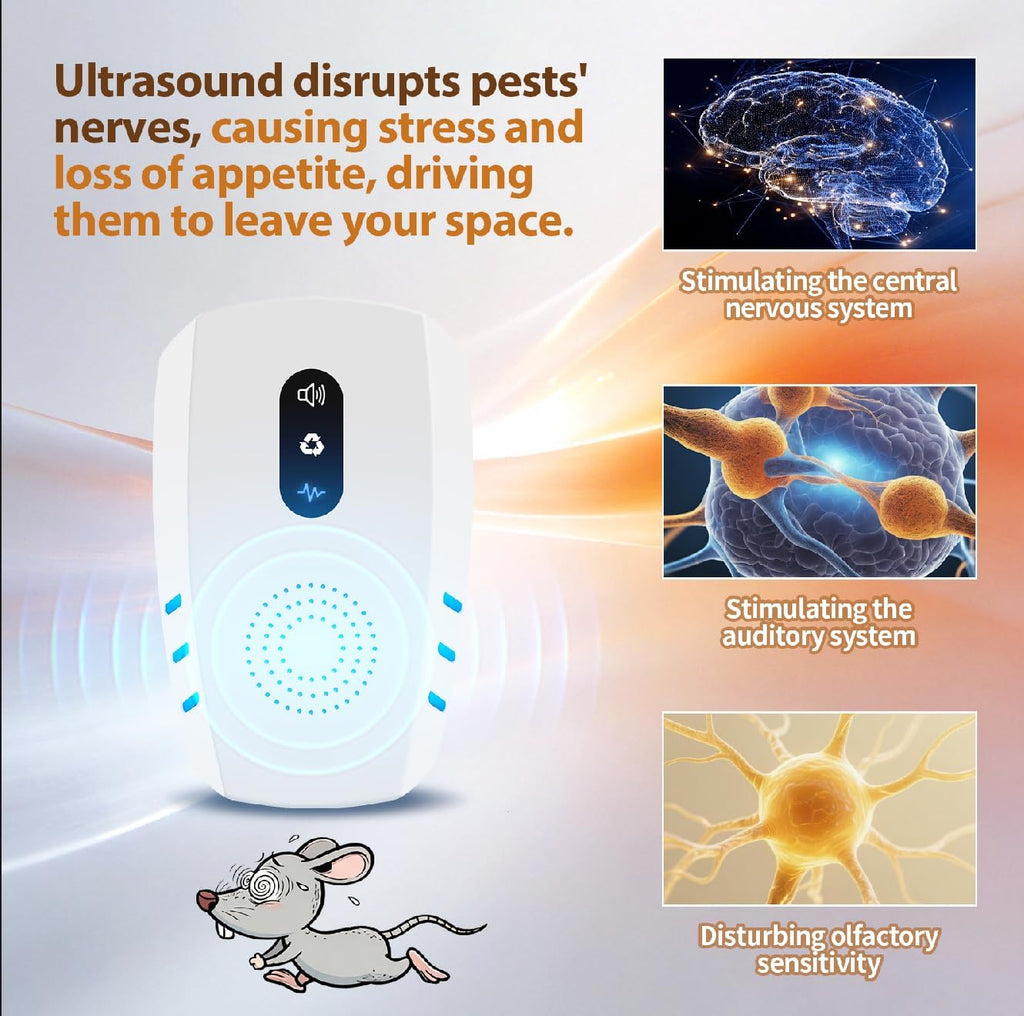 JQELY™ Ultrasonic Pest Repeller 6-Pack