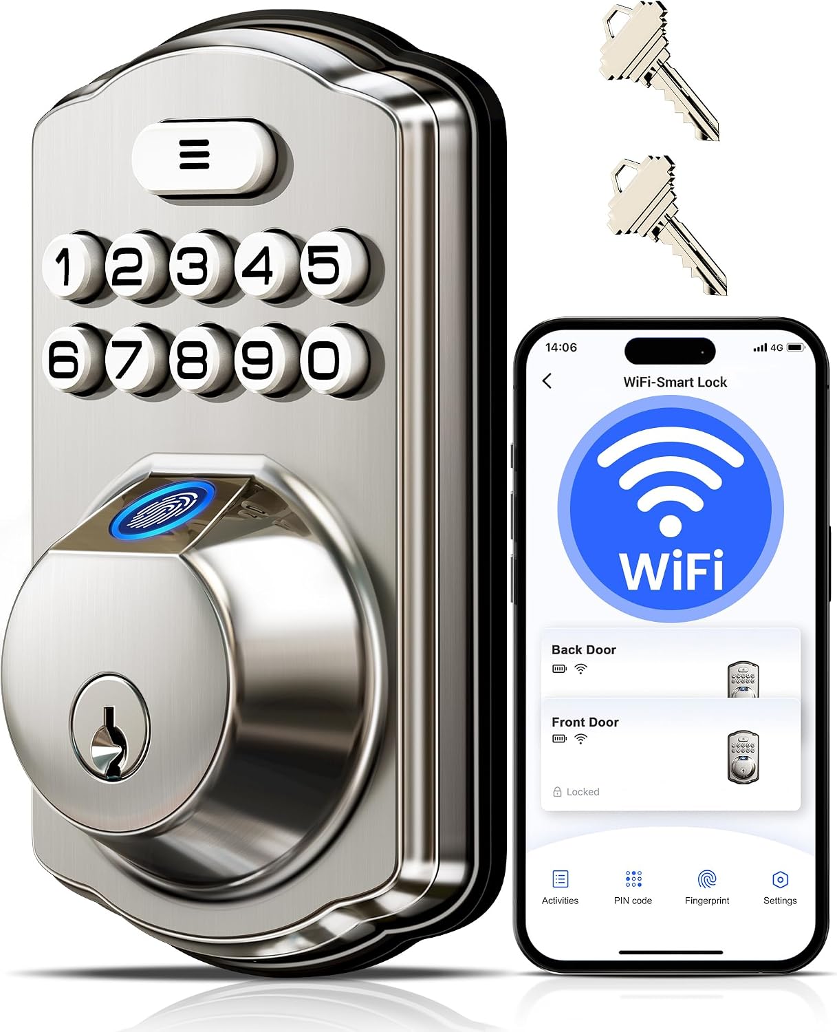 VEISE™ VE012W Smart WiFi Door Lock