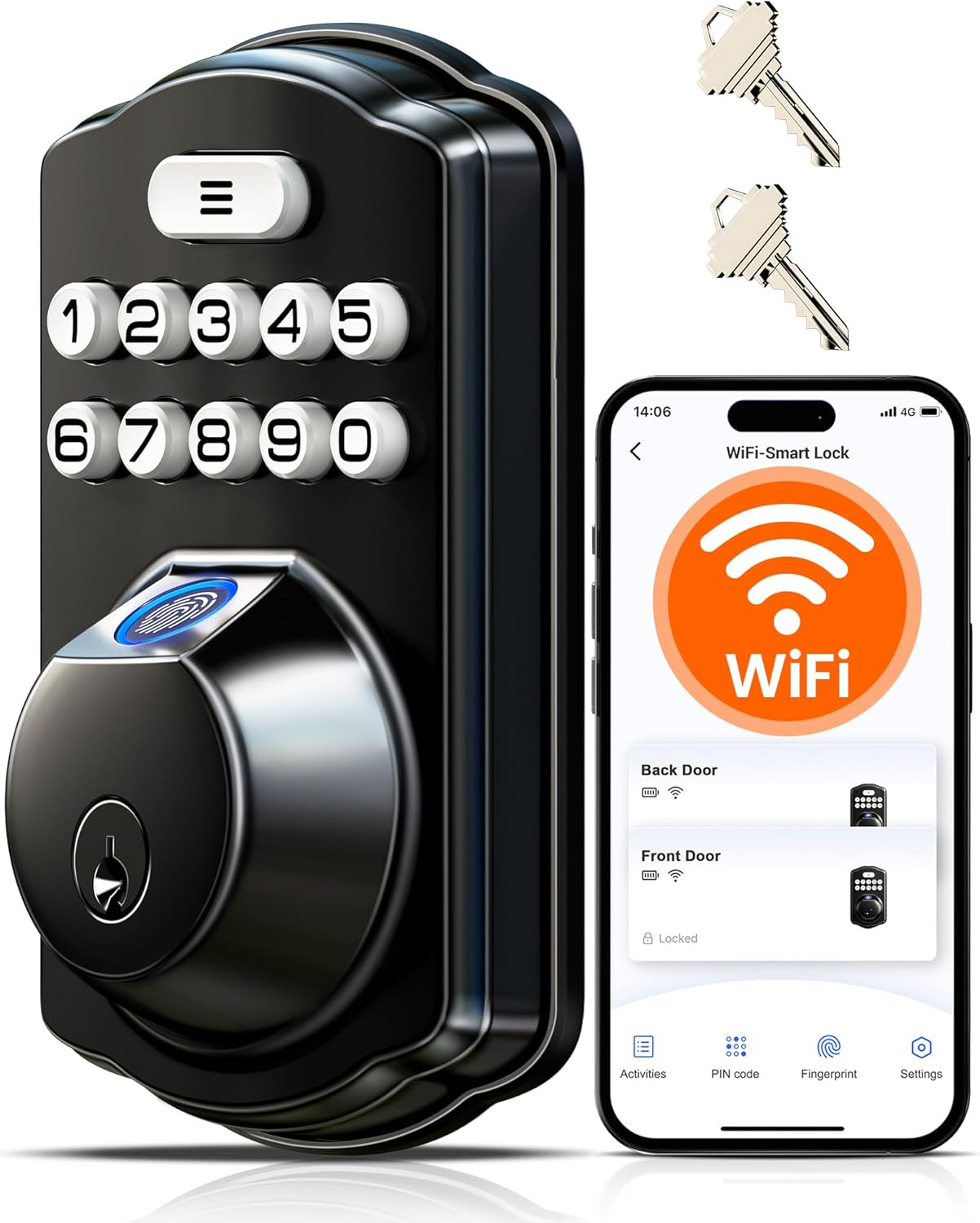 VEISE™ VE012W Smart WiFi Door Lock