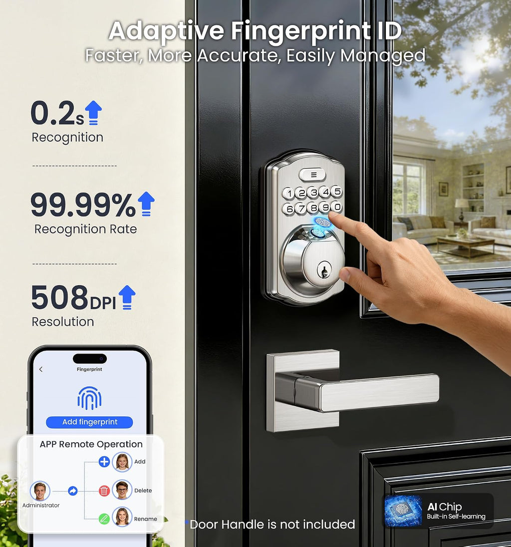 VEISE™ VE012W Smart WiFi Door Lock