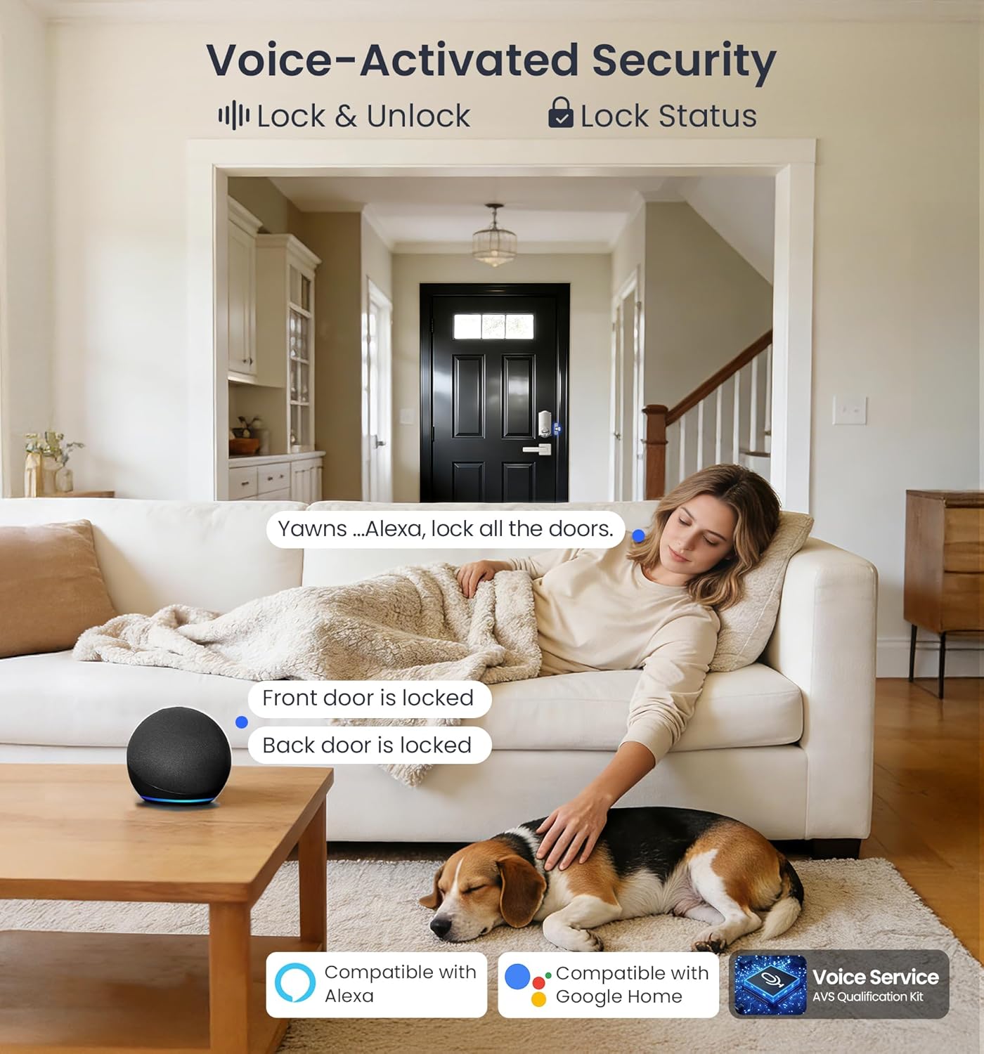 VEISE™ VE012W Smart WiFi Door Lock