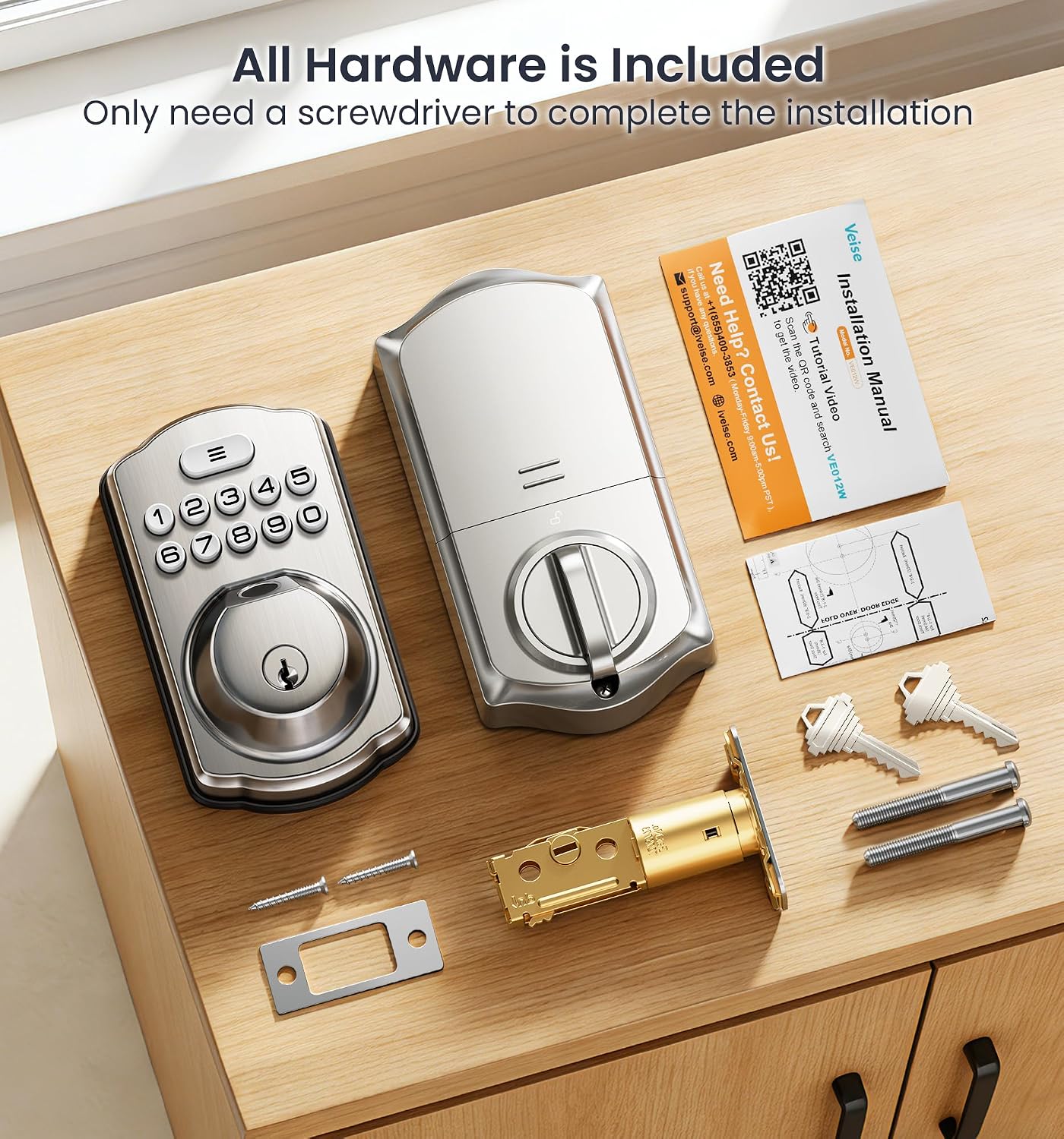 VEISE™ VE012W Smart WiFi Door Lock